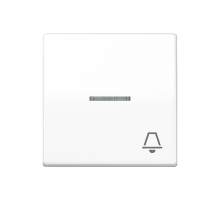 JUNG Клавиша для выключателя с окошком для подсветки и символом 