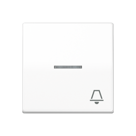 JUNG Клавиша для выключателя с окошком для подсветки и символом 