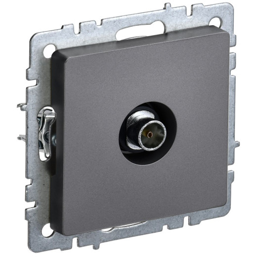 BRITE Роз. TV оконечная РТВ11-0-БрС сталь IEK