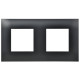 SKANDY Рамка 2-мест. SK-F02Bl черн. IEK