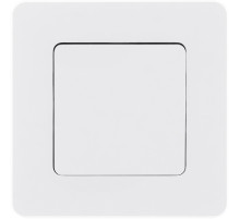 Legrand/Daccord INSPIRIA Белый Переключатель без фиксации (кнопка) с Н.О./Н.З. контактом 6 A - 250 В.