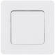 Выключатель кнопочный одноклавишный - Legrand/Daccord Inspiria - с нормально-открытым контактом 6А 250В безвинтовые зажимы - белый