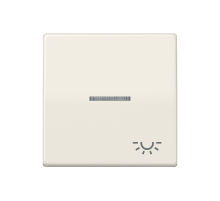 JUNG Клавиша для выключателя с окошком для подсветки и символом 