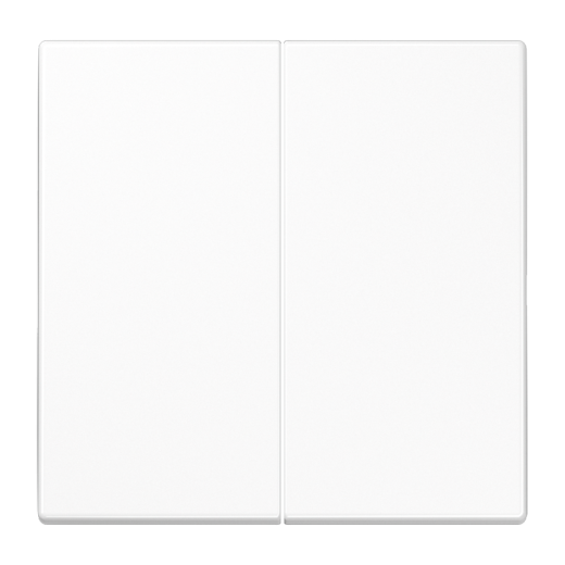 Двойная клавиша для балансирных механизмов выключателей (кнопок), в комплекте с CD95HP (крепежный элемент), возможно IP44, дюропласт, белый, LS990