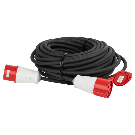 Удлинитель силовой ЭРА IND380-U-1e-5x4-30m-IP44 на 380В в бухте 1 розетка CEE 5P 30м КГ 5х4 32A IP44