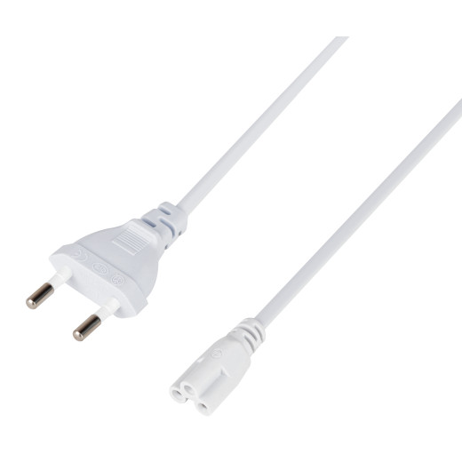 Кабель питания для линейного светильника ЭРА FTS-C5-plug-1,5 1,5 м с выключателем коннектор IEC C5