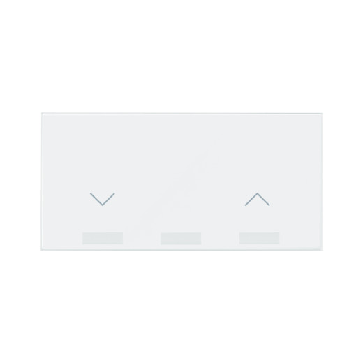 100 Белый матовый Клавиша выключателя жалюзи Simon iO