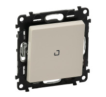 Legrand Valena LIFE DIY Сл.кость Выключатель 1-клавишный с подсветкой 10А 250В.