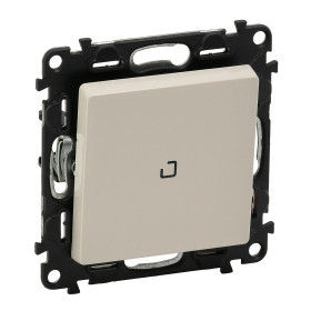 Legrand Valena LIFE DIY Сл.кость Выключатель 1-клавишный с подсветкой 10А 250В.