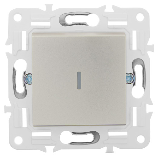 SKANDY Выключ. 1-кл. с инд. 10А SK-V07Sh шамп. IEK