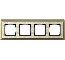 Gira ClassiX Art Бронза/Кремовый Рамка 4-ая