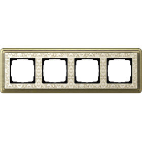 Gira ClassiX Art Бронза/Кремовый Рамка 4-ая