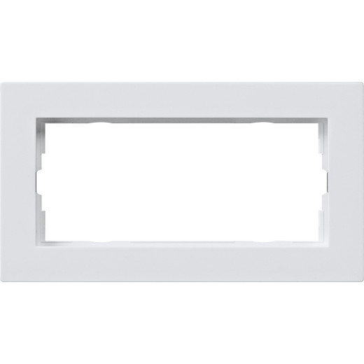 Двойная рамка без перегородки заподлицо