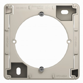 Systeme Electric Glossa Молочный Коробка для наружного монтажа