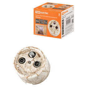 TDM Розетка TV+R+ SAT оконечная мраморная «Болонь»