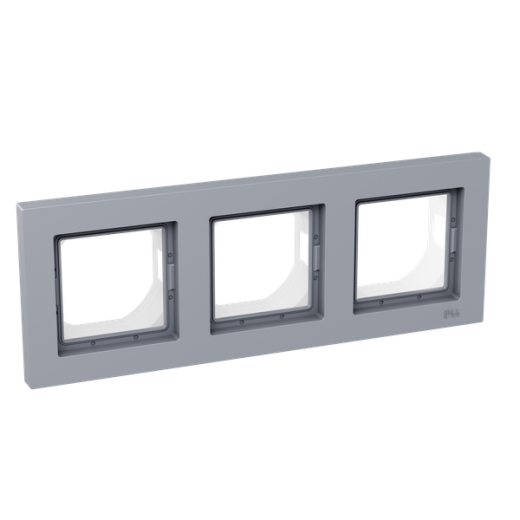 3 - местная рамка, IP44, алюминий, пластик Эпика EKF