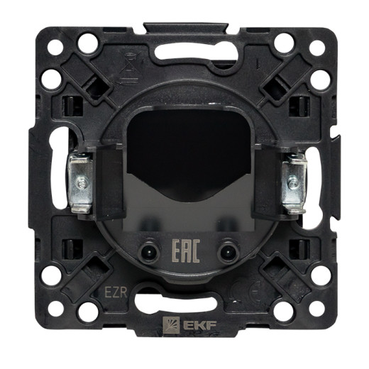 Стокгольм Механизм Кабельного вывода черный EKF PROxima
