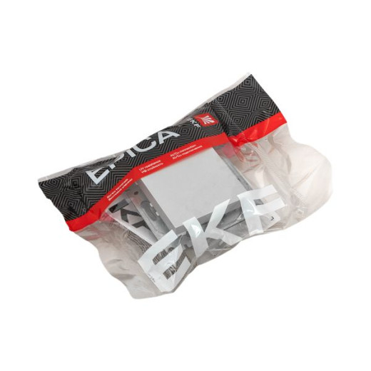 Механизм выключателя, одноклавишный, алюминий Эпика EKF