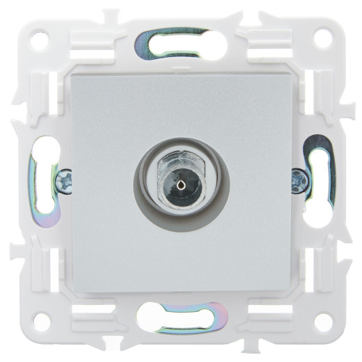 SKANDY Роз. TV оконечная SK-A12S сереб. IEK