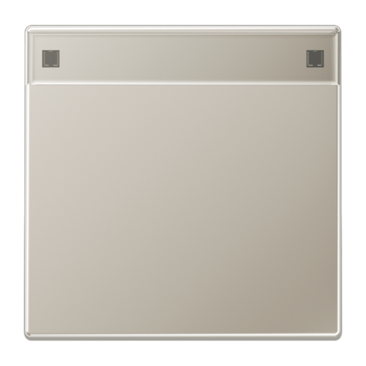 Клавиша для выключателя с полем для надписи, благородная сталь