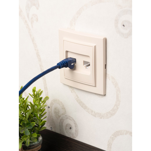 Розетка RJ-45+Phone СП бежевый Минск EKF