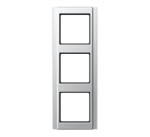 JUNG A 500 Алюминий Рамка 3-ая