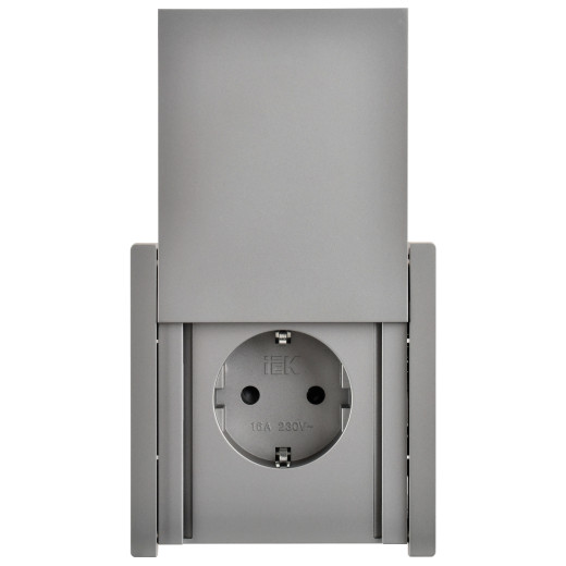 FORTE&PIANO Роз. с з/к/ш с кр. в/к 16А IP44 FP521 ст. IEK