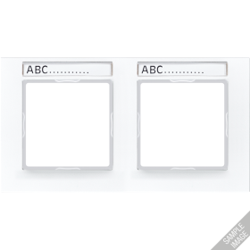 JUNG Рамка 4-кратная, матовый антрацит