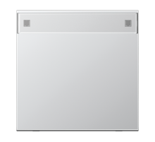 JUNG LS 990 Алюминий Клавиша 1-ая с полем для надписи