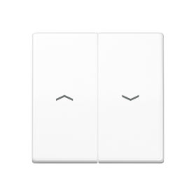 JUNG Клавиши для выключателя управления жалюзи термопластбелые