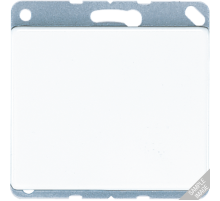 JUNG SL 500 Черный Черная Заглушка с суппортом