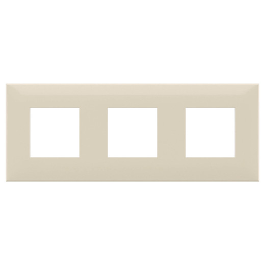 Рамка 3 поста (6 мод.), Avanti, ванильная дымка
