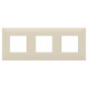 Рамка 3 поста (6 мод.), Avanti, ванильная дымка
