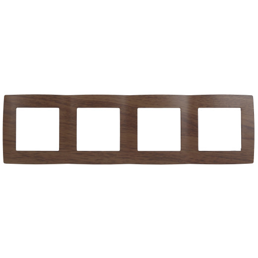 12-5004-10 ЭРА Рамка на 4 поста, Эра12, венге (10/100/2400)
