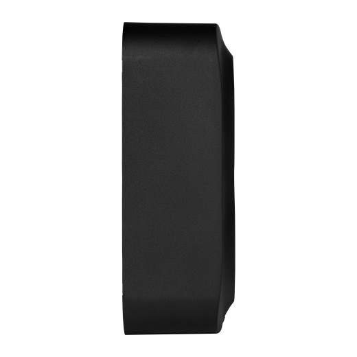 Розеточный блок двойной с заземлением - Legrand Quteo - с предварительным подключением без шторок IP20 16А 250В винтовые зажимы накладной монтаж - чёрный матовый