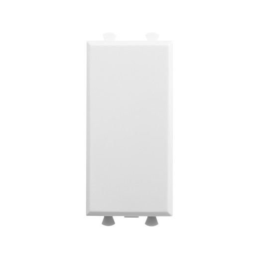 Заглушка модульная, Avanti, белое облако, 1 модуль