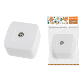 TDM Розетка TВ простая (0-2400 Гц,  