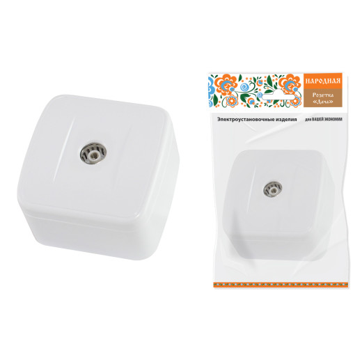 Розетка TВ простая (0-2400 Гц,  