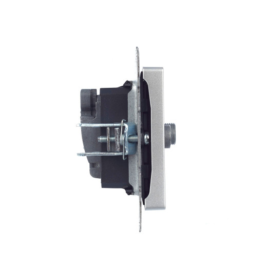 BRITE Роз. двойная TV+SAT РТВ/РСп12-БрА алюм. IEK