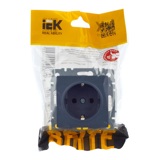 BRITE Роз. с з/к без з/ш 16А РС11-1-0-БрМ мар. IEK