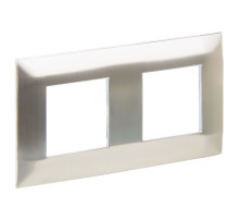 IEK SKANDY Металл Никель Рамка 2-ая SK-F32N