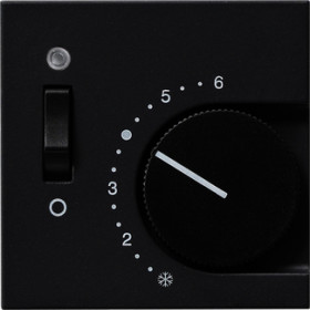 Gira S-55 Антрацит Накладка для регулятора температуры пола