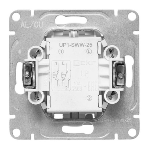 Механизм выключателя жалюзи, белый Эпика EKF
