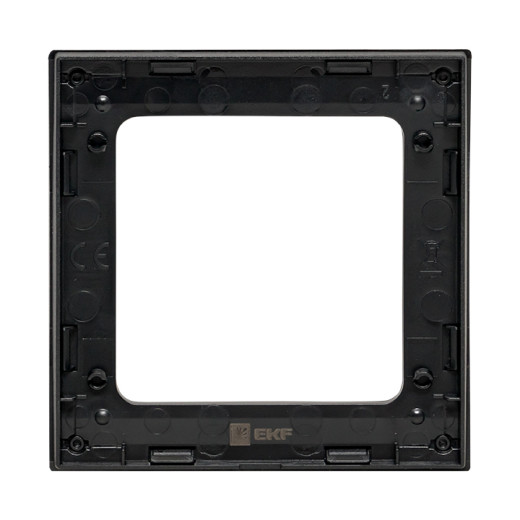 Стокгольм Рамка 1-местная черная EKF PROxima