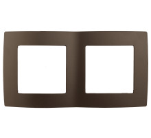 ЭРА 12-5002-13 Рамка на 2 поста, Эра12, бронза (10/100/3600)
