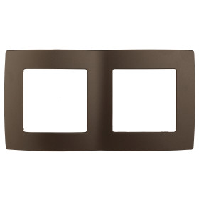 ЭРА 12-5002-13 Рамка на 2 поста, Эра12, бронза (10/100/3600)