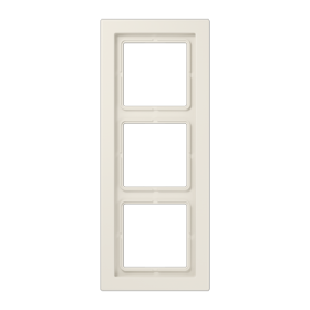 JUNG LSD Бежевая (дуропласт) Рамка 3-ая