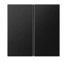 JUNG Набор накладок 1 группа для модулей F40 термопласт черный матовый