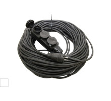 TDM Удлинитель-шнур силовой каучук УШз16-103 IP44 3 гнезда с/з, 30м КГ 3х1,5
