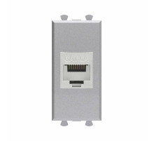 DKC Avanti Компьютерная розетка RJ-45 без шторки модульная, кат.6А экранированная, 